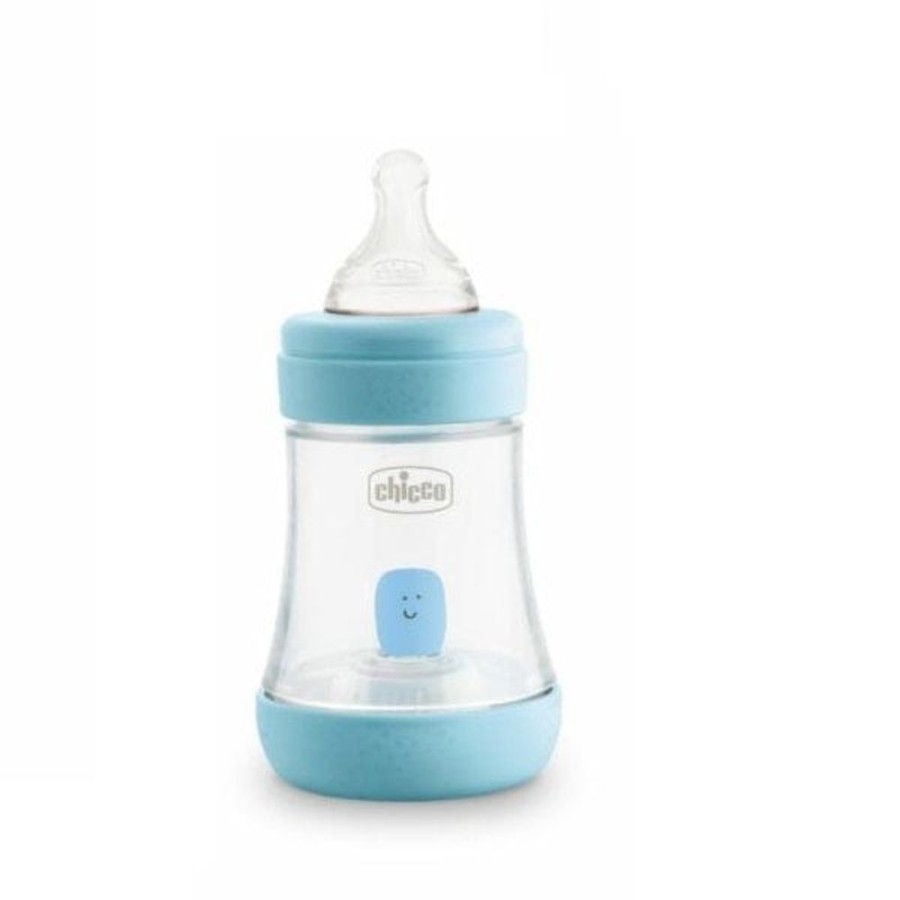 Shop Other Categories Chicco Feeding Accessories | Chicco Perfect5 Bottle Slow Flow 150Ml 0M+ Blue