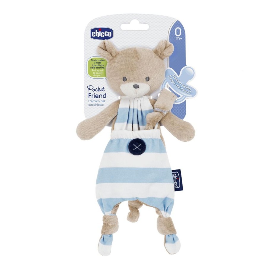 Shop Other Categories Chicco Soothers & Dummies | Chicco Pocket Friend Blue Boy