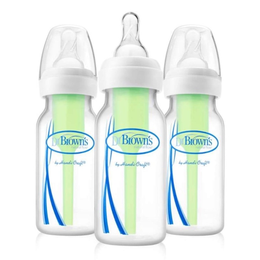 Shop Other Categories Dr Browns Feeding Accessories | Dr Browns Options+ Narrow Neck 120Ml Feeding Bottle 3 Pack