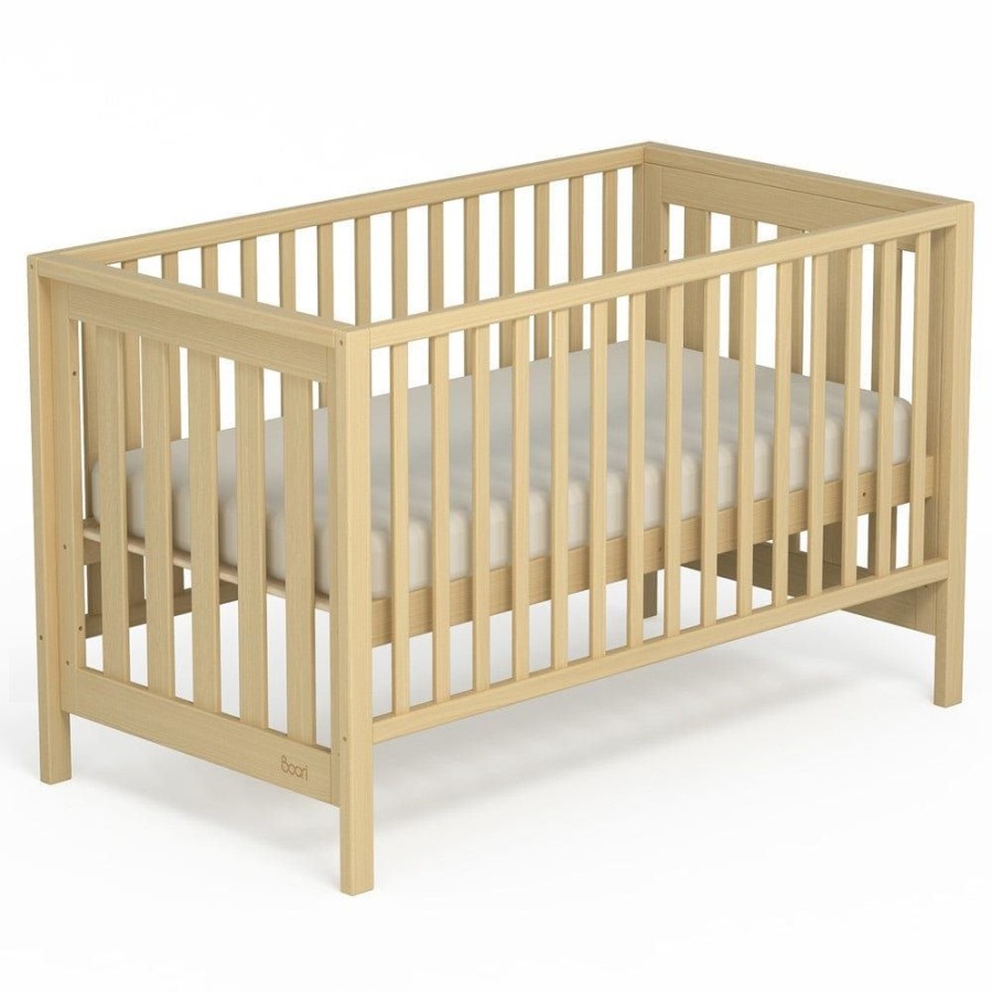 Nursery Furniture Boori Kids Large Baby Cots | Boori Oslo Cot Bed Almond