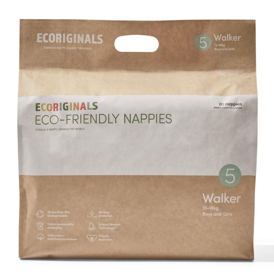 Shop Other Categories Ecoriginals Baby Nappies | Ecoriginals Eco-Friendly Nappies - Walker (13-18Kg)