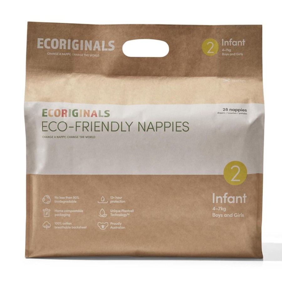 Shop Other Categories Ecoriginals Baby Nappies | Ecoriginals Eco-Friendly Nappies Infant (4-7 Kg)