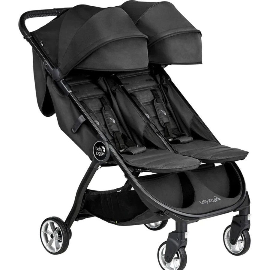 Prams & Strollers Baby Jogger | Baby Jogger City Tour 2 Double Pitch Black