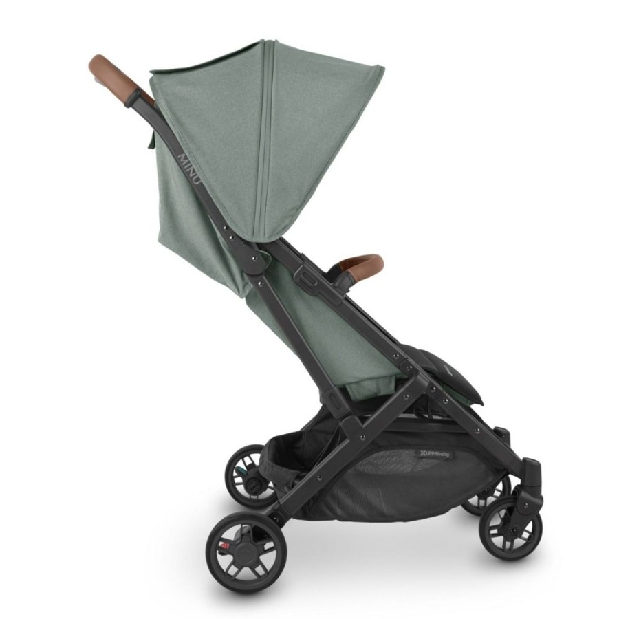 Prams & Strollers Uppababy | Uppababy Minu V2 Travel Stroller Green Melange ( ) - Pre Order Late March Gwen