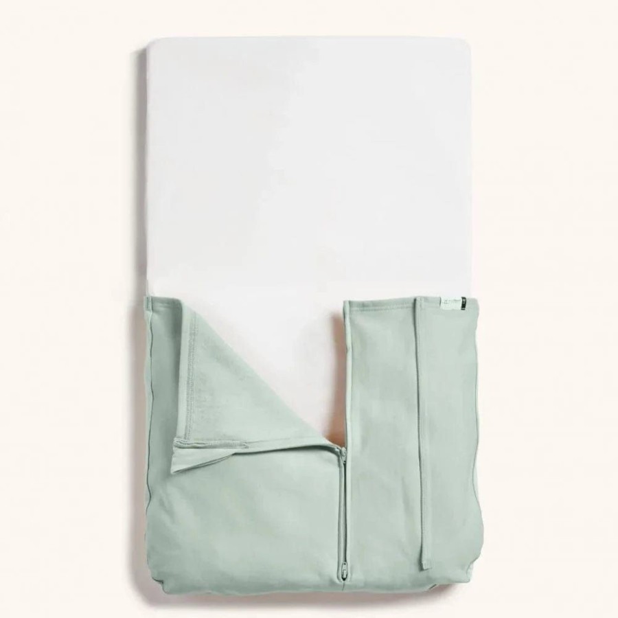 Shop Other Categories ErgoPouch Swaddles & Baby Wraps | Ergopouch Cot Tuck Sheet Sage