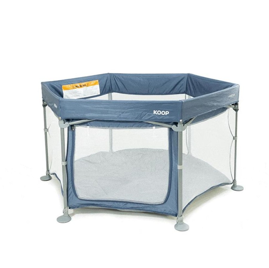 Shop Other Categories VeeBee Portable Cots | Veebee Koop Portable Play Yard Grey