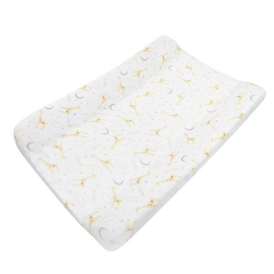 Shop Other Categories Living Textiles Decor Accessories | Living Textiles Jersey Change Pad Cover & Liner - Noah Noah/Stars