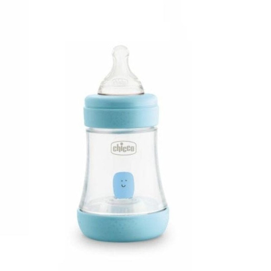 Shop Other Categories Chicco Newborn Feeding | Chicco Perfect5 Bottle Slow Flow 150Ml 0M+ Blue