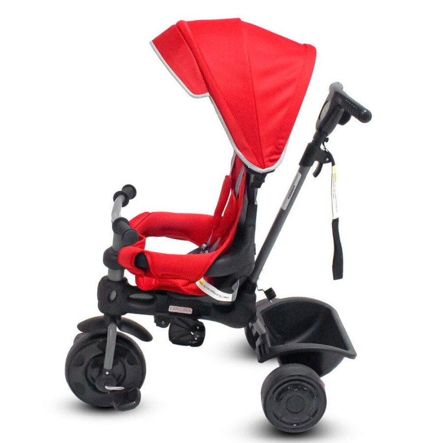 Prams & Strollers VeeBee | Veebee Explorer 3 Stages Trike Red