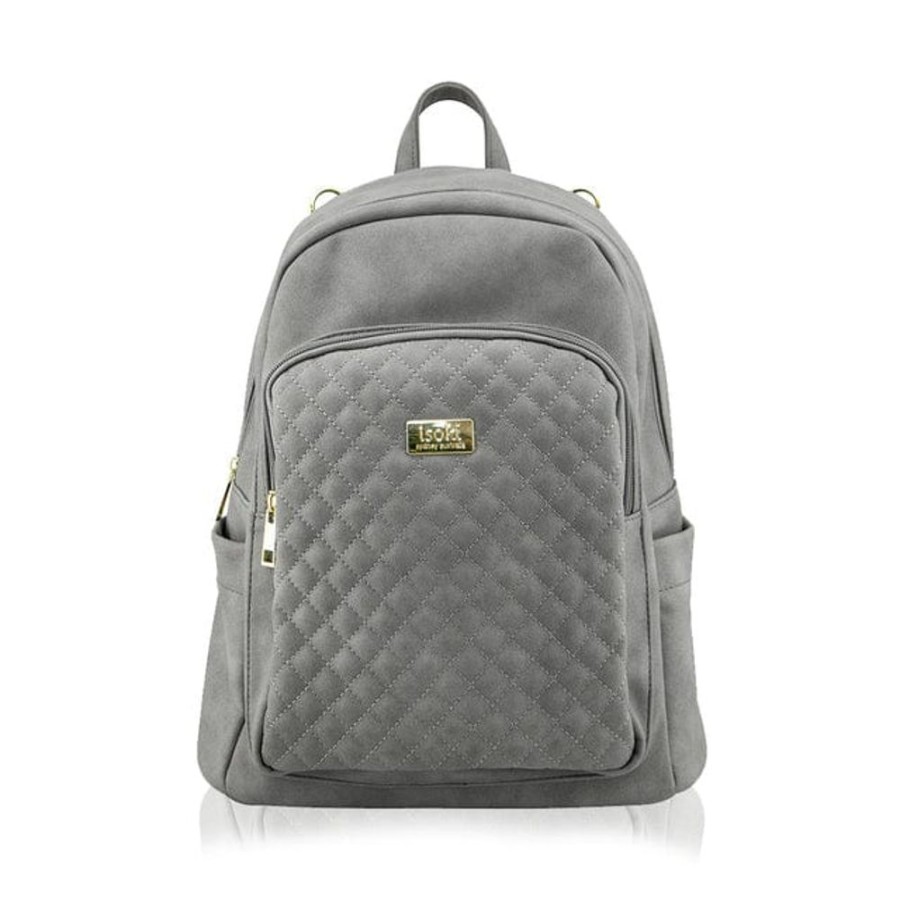 Shop Other Categories Isoki Nappy Bags | Isoki Marlo Backpack Stone