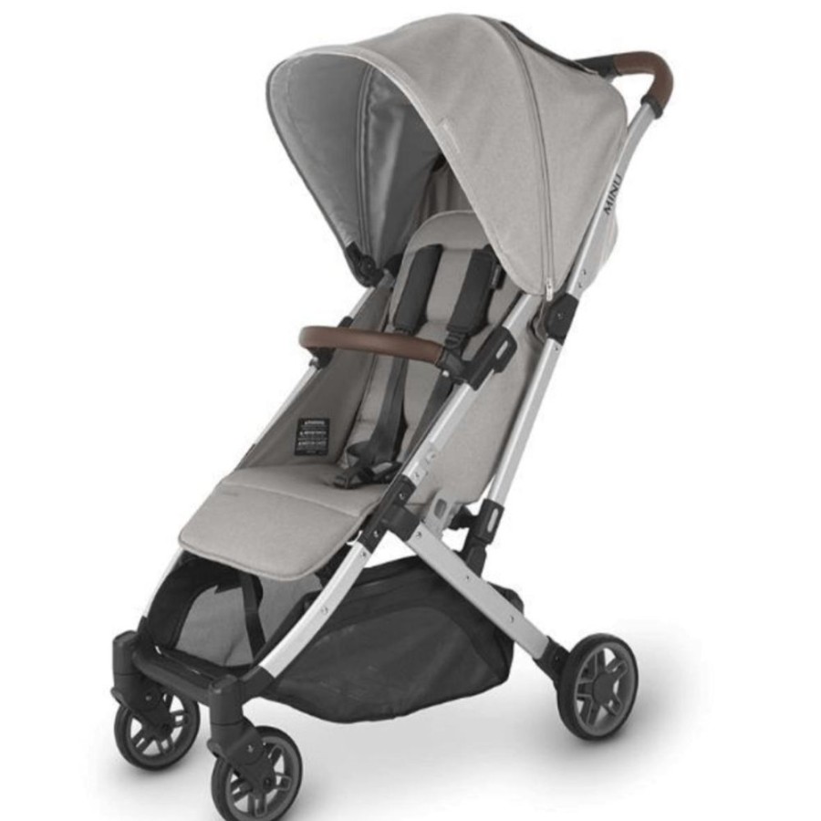 Prams & Strollers Uppababy | Uppababy Minu V2 Travel Stroller Grey Melange ( ) Stella