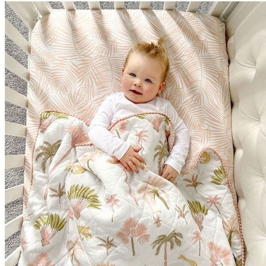 Shop Other Categories Lolli Living Bassinet & Cot Linen | Living Textiles Cot Comforter Tropical