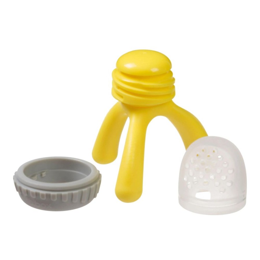 Shop Other Categories Bbox Newborn Feeding | Bbox Silicone Fresh Food Feeder Lemon Sherbert