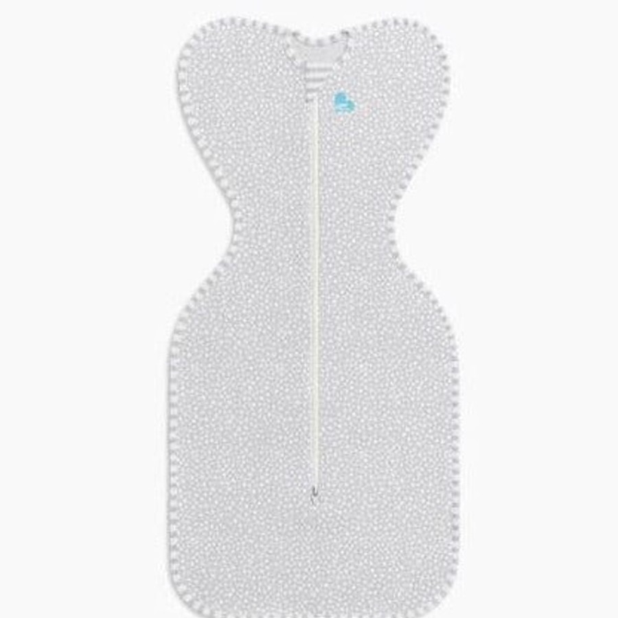 Shop Other Categories Love To Dream Swaddles & Baby Wraps | Love To Dream Swaddle Up 1.0 Tog Bamboo Medium 6-8.5Kg Grey Wave Dots