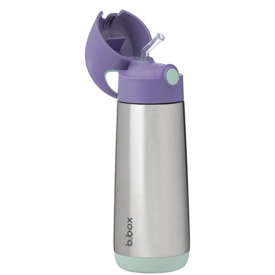 Shop Other Categories Bbox Newborn Feeding | Bbox Insulated Drink Bottle 500Ml Lilac Pop