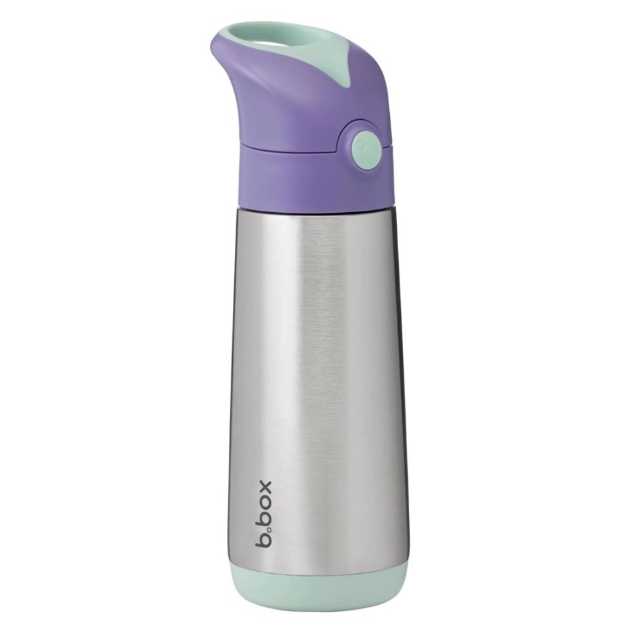 Shop Other Categories Bbox Newborn Feeding | Bbox Insulated Drink Bottle 500Ml Lilac Pop