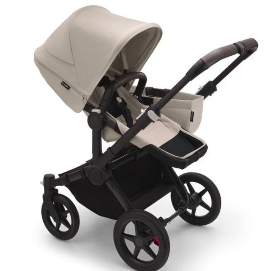 Prams & Strollers Bugaboo | Bugaboo Donkey 5 Mono Pram Black/ Desert Taupe