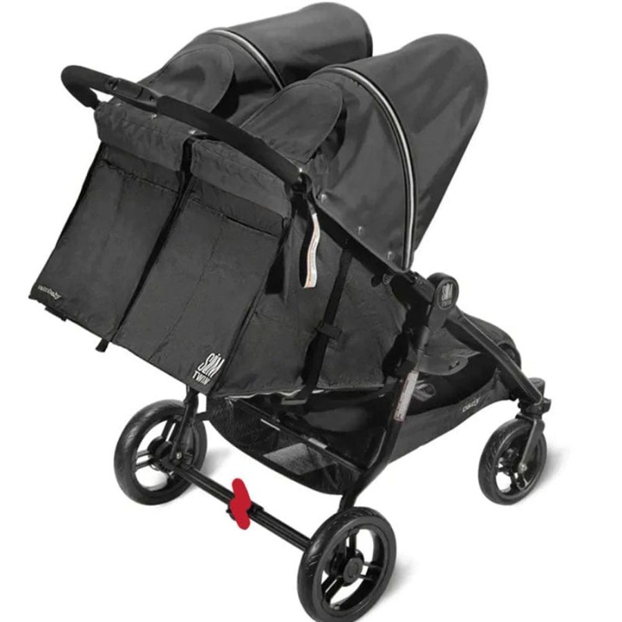 Prams & Strollers Valco Baby | Valco Baby Slim Twin Stroller Licorice