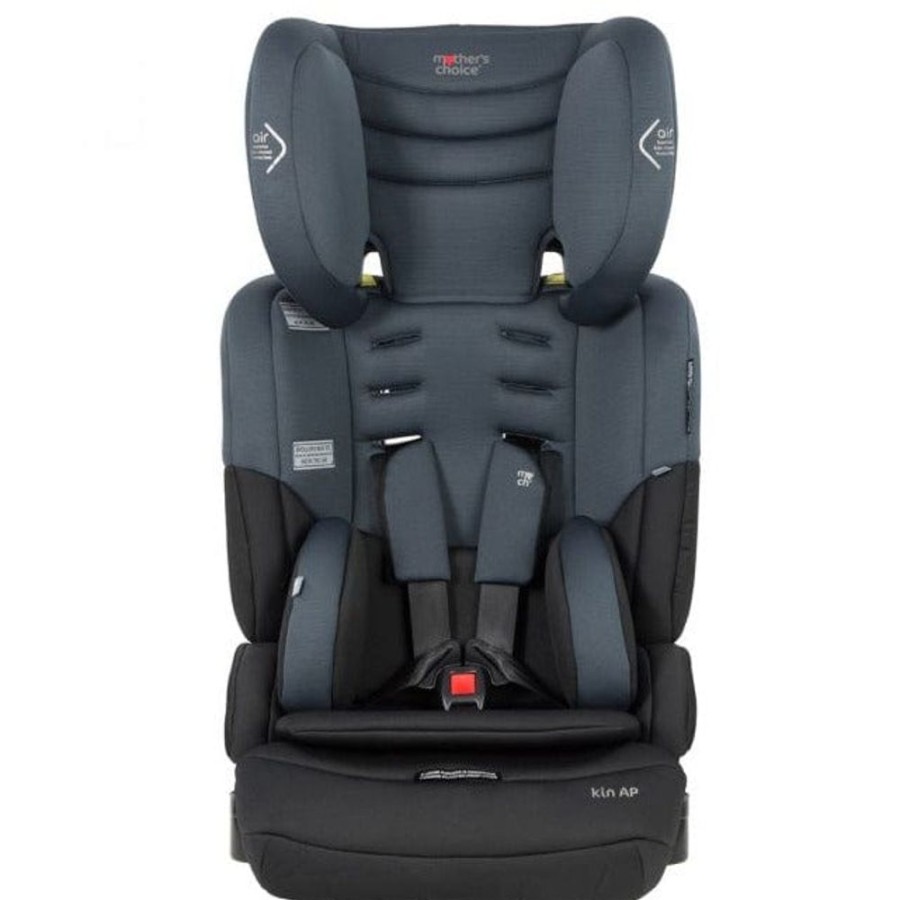 Car Seat & Boosters Mothers Choice | Mothers Choice Kin Ap Convertible Booster Seat Titanium Grey