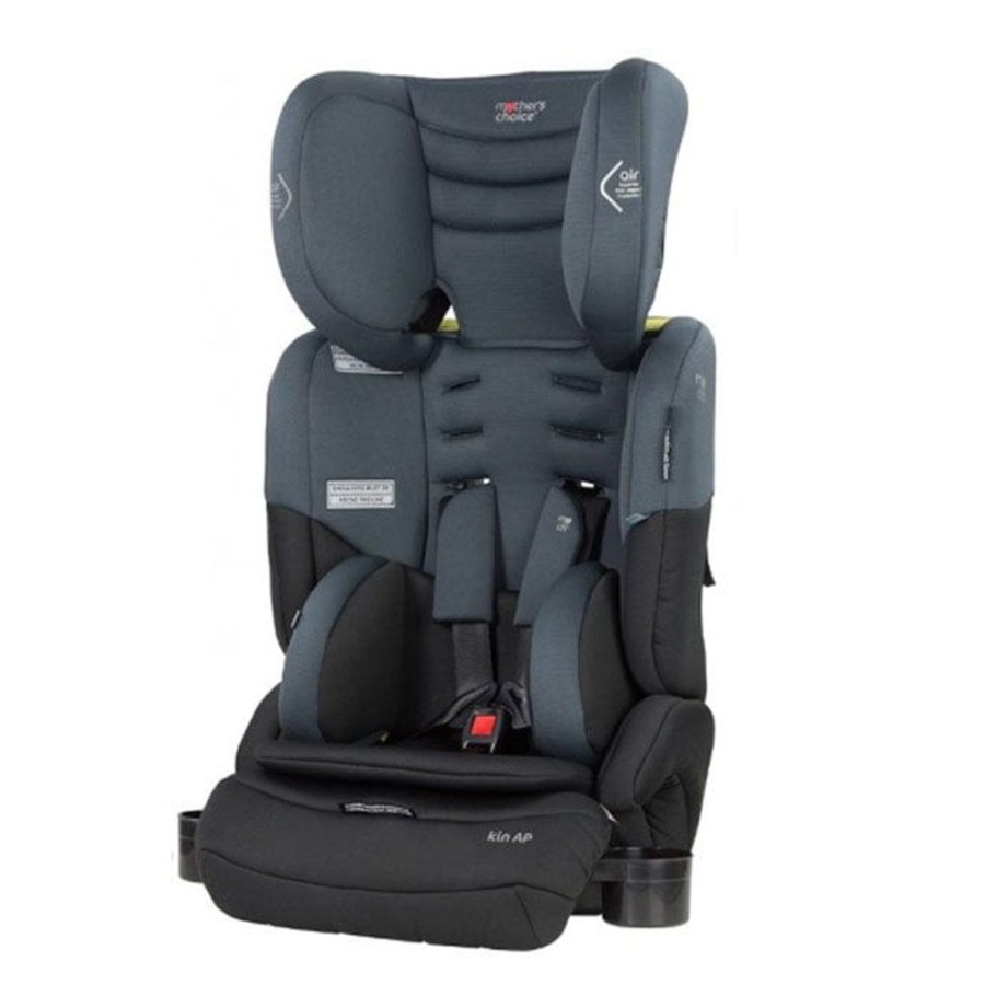 Car Seat & Boosters Mothers Choice | Mothers Choice Kin Ap Convertible Booster Seat Titanium Grey