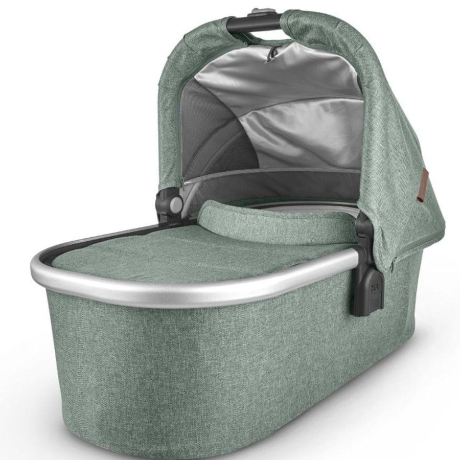 Prams & Strollers Uppababy Pram Bassinet & Carrycots | Uppababy Bassinet Green Melange ( ) Emmett