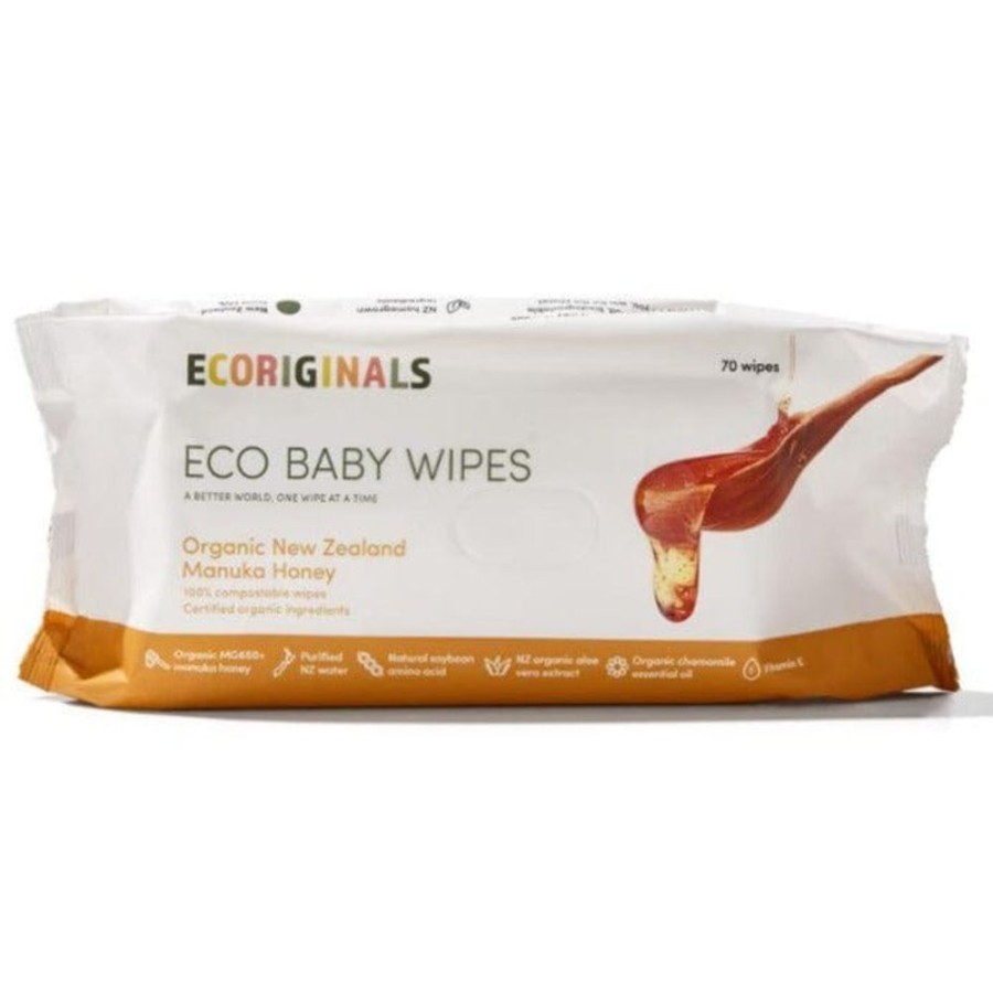 Shop Other Categories Ecoriginals Baby Nappies | Ecoriginals Manuka Baby Wipes Honey