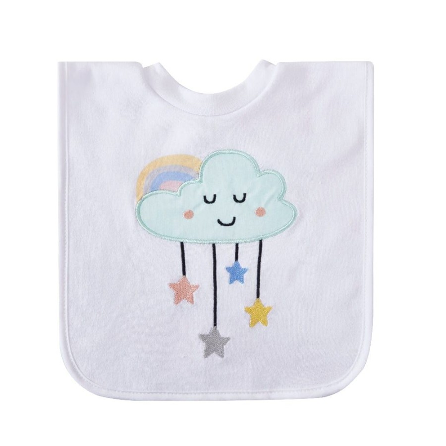 Shop Other Categories Big Softies Feeding Accessories | Big Softies Popover Bibs Cloud Clouds