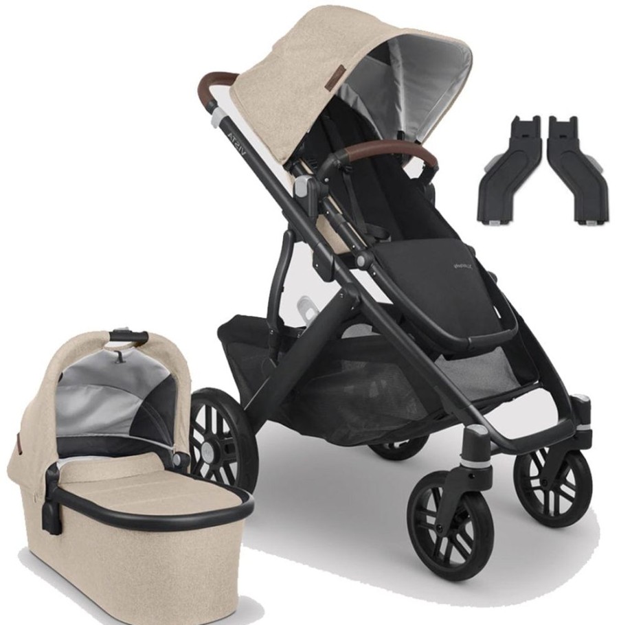 Prams & Strollers Uppababy | Uppababy Vista V2 Pram ( ) Free Adaptor & Footmuff Liam