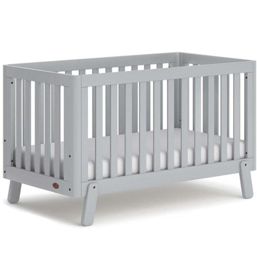 Nursery Furniture Boori | Boori Turin Fullsize Cot Bed Pebble