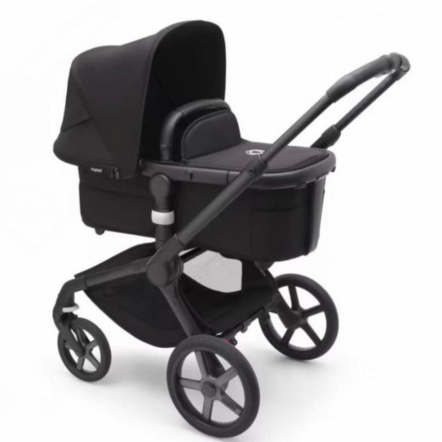 Prams & Strollers Bugaboo | Bugaboo Fox 5 Pram Black/ Midnight Black