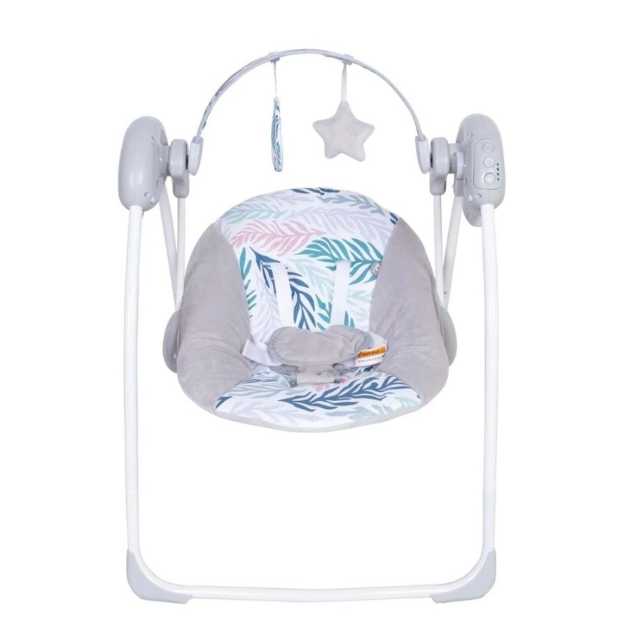 Shop Other Categories Childcare Baby Swings | Childcare Vibe N Swing - Tropic Grey Tropical Grey