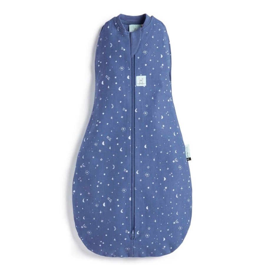 Shop Other Categories ErgoPouch Swaddles & Baby Wraps | Ergopouch 1.0 Tog Cocoon Swaddle Bag 0-3 Months Night Sky