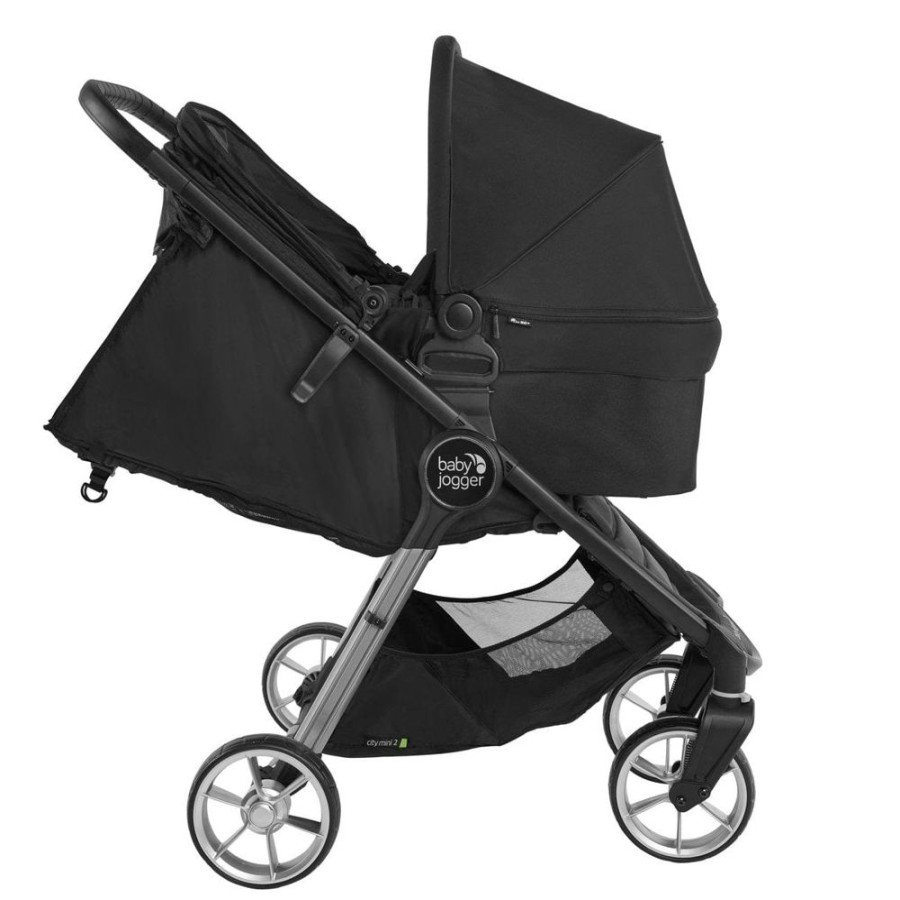 Prams & Strollers Baby Jogger Pram Bassinet & Carrycots | Baby Jogger City Series Bassinet For City Mini 2, Gt 2 & Elite 2 Opulent Black