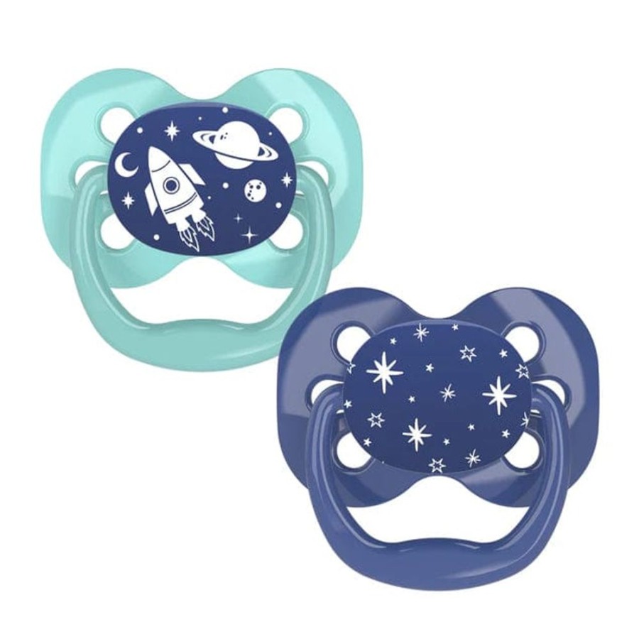 Shop Other Categories Dr Browns Soothers & Dummies | Dr Browns Advantage Soother 0-6 Months Blue