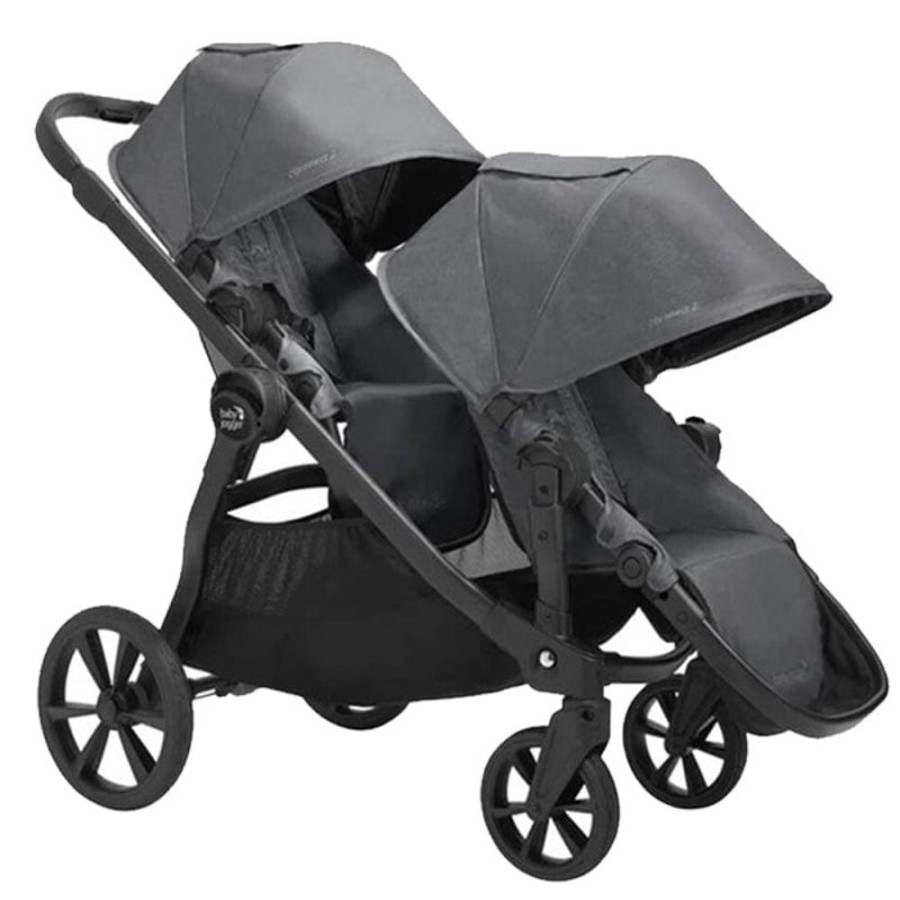 Prams & Strollers Baby Jogger | Baby Jogger City Select 2 Pram & Second Seat Package Radiant Slate