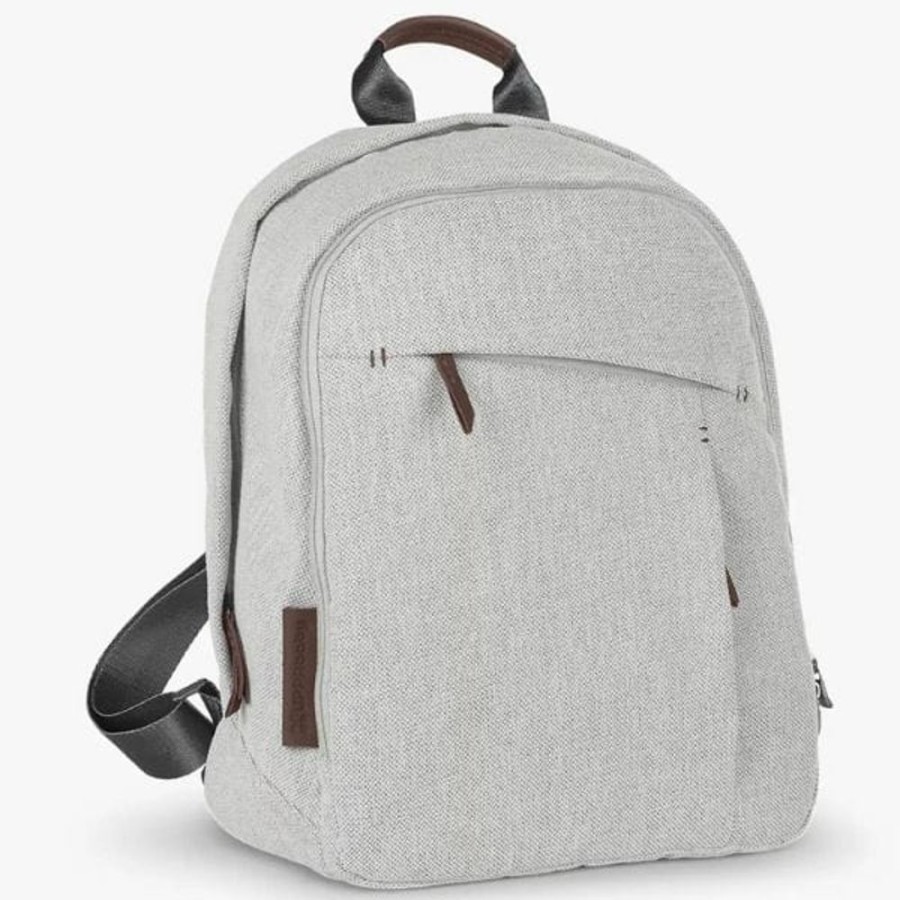 Shop Other Categories Uppababy Nappy Bags | Uppababy Changing Backpack White/Grey Chenille ( ) Anthony