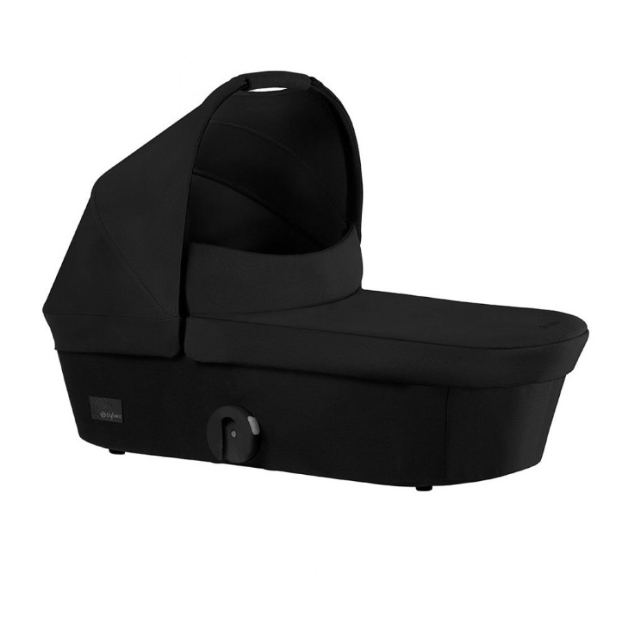 Prams & Strollers Cybex Pram Bassinet & Carrycots | Cybex Mios Carry Cot Stardust Black