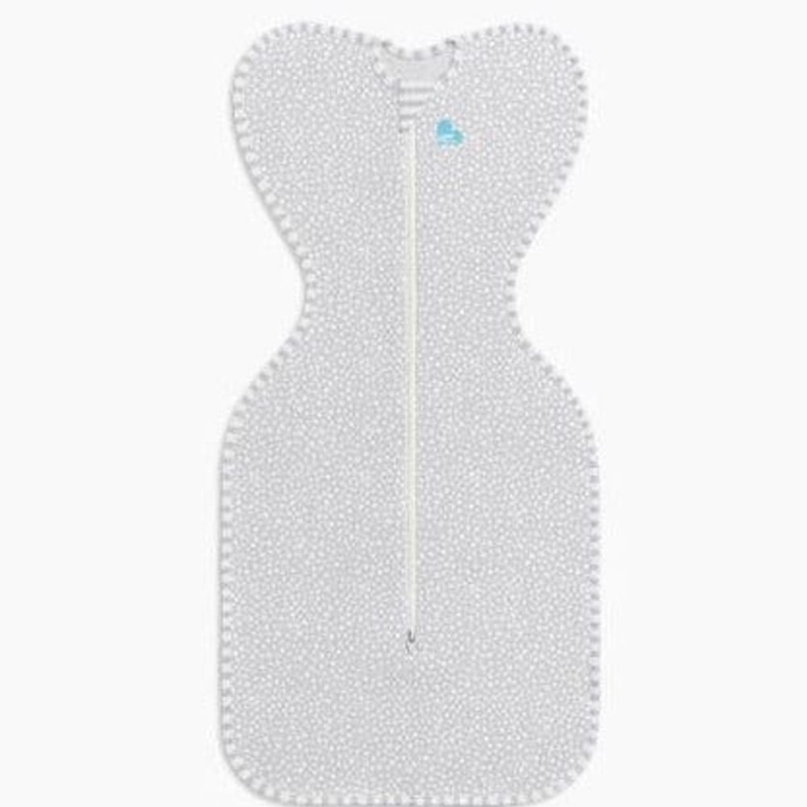 Shop Other Categories Love To Dream Sleeping Bags & Suits | Love To Dream Swaddle Up 1.0 Tog Bamboo Small 3-6Kg Grey Wave Dots