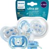 Shop Other Categories Avent Soothers & Dummies | Philips Avent Ultra Air Soother 6-18 Months 2-Pack Bear/Whale Assorted