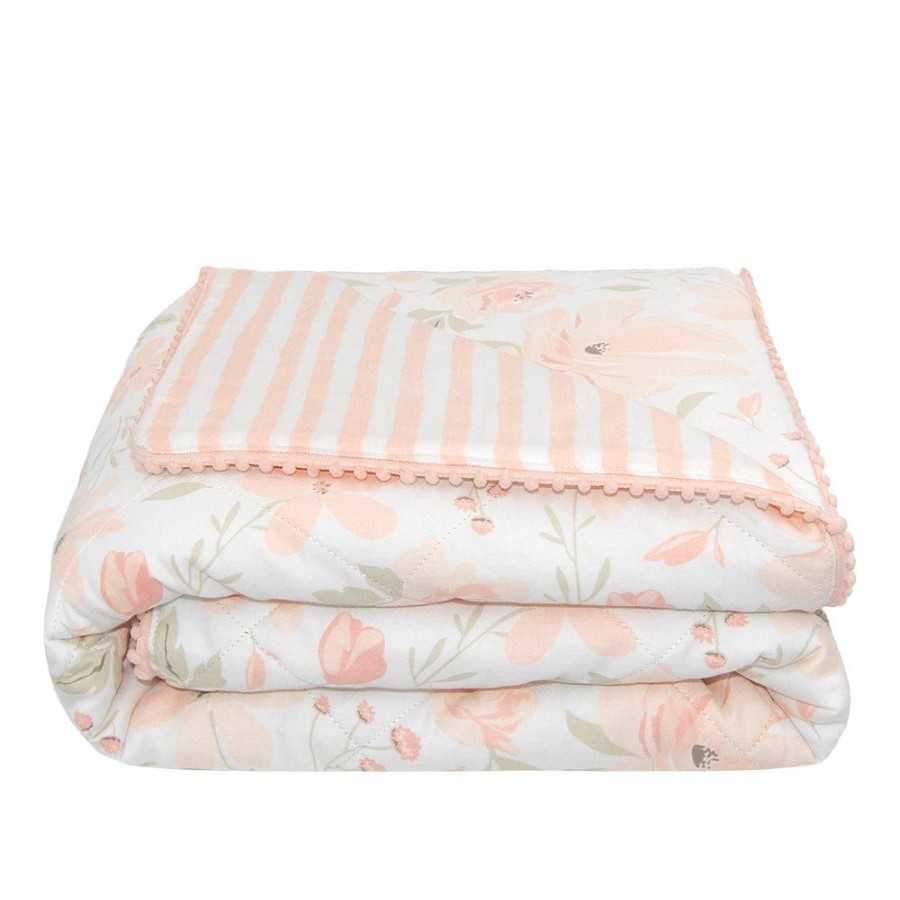 Shop Other Categories Living Textiles Bassinet & Cot Blankets | Living Textiles Cot Comforter Meadow