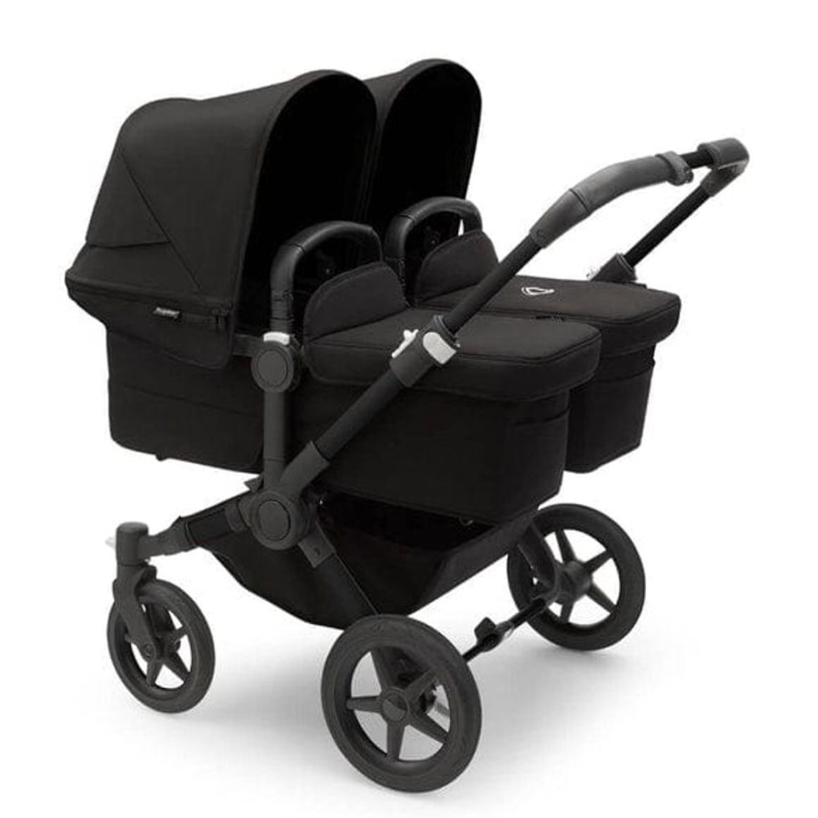 Prams & Strollers Bugaboo | Bugaboo Donkey 5 Twin Pram Black/ Midnight Black