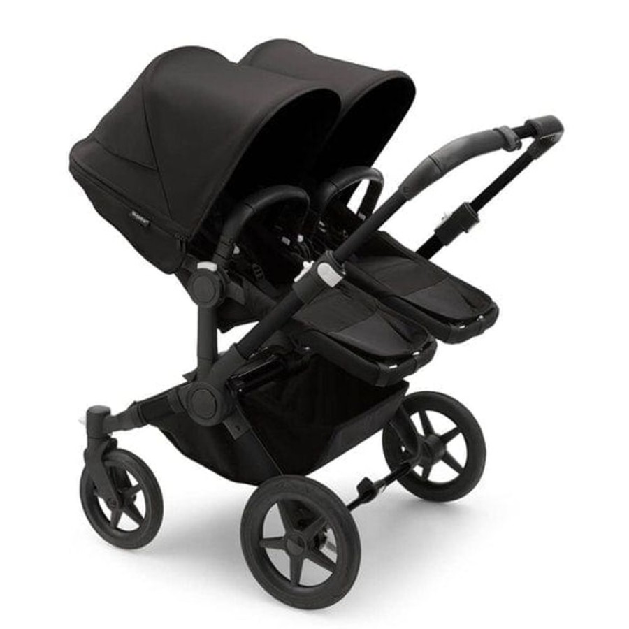 Prams & Strollers Bugaboo | Bugaboo Donkey 5 Twin Pram Black/ Midnight Black