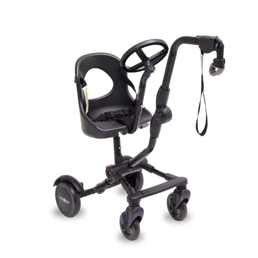 Prams & Strollers VeeBee | Veebee Co-Rider Toddler Seat Black