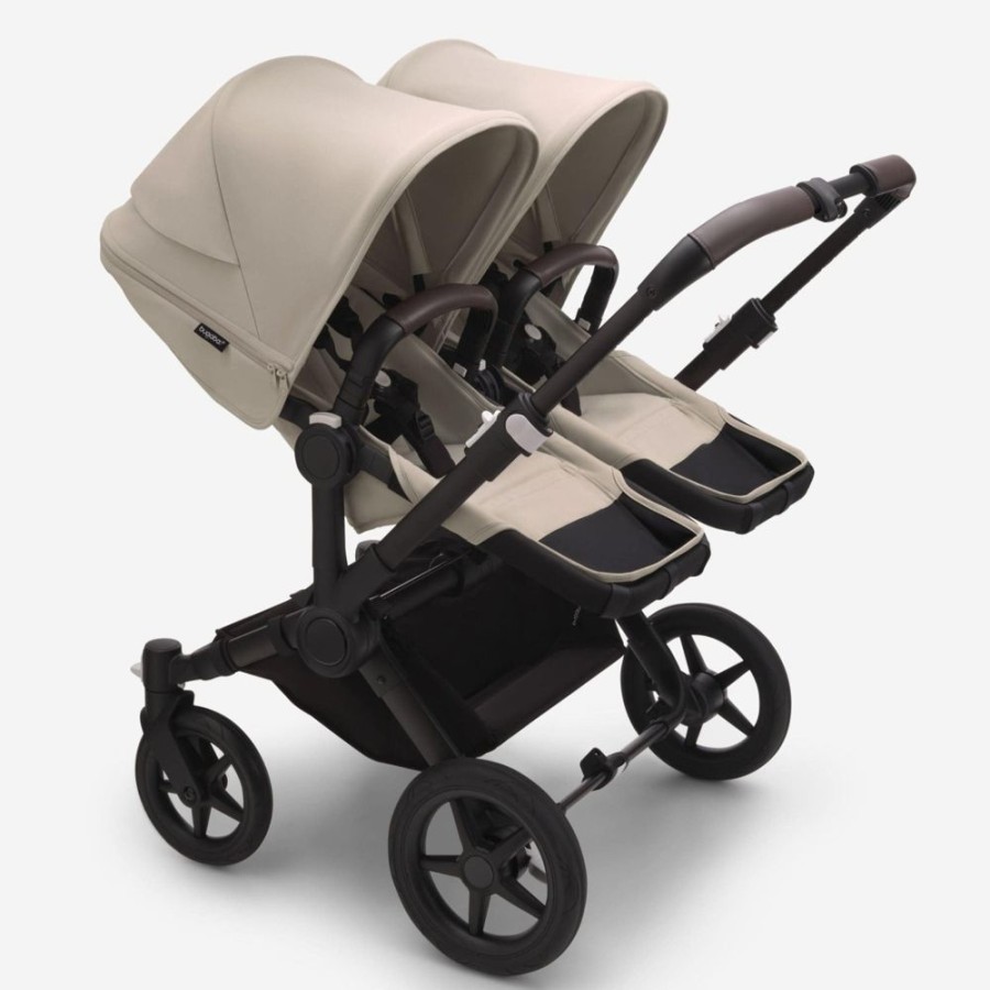 Prams & Strollers Bugaboo | Bugaboo Donkey 5 Twin Pram Black/Desert Taupe