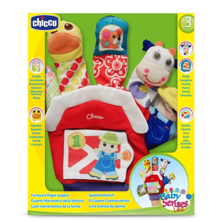 Prams & Strollers Chicco Pram & Stroller Toys | Chicco Farmyard Finger Puppet