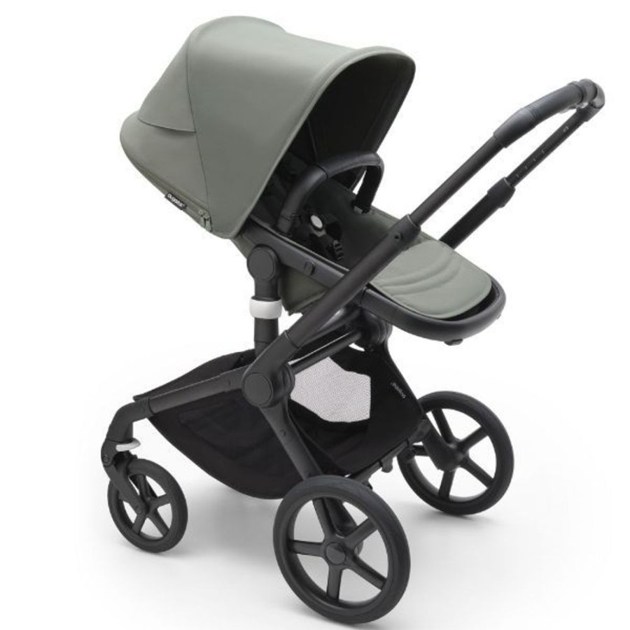 Prams & Strollers Bugaboo | Bugaboo Fox 5 Essential Pram Bundle Forest Green