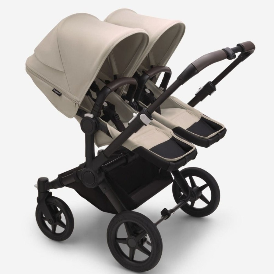 Prams & Strollers Bugaboo | Bugaboo Donkey 5 Duo Pram Black/Desert Pre Order Late March Taupe