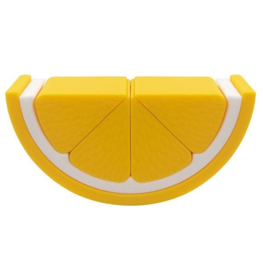 Prams & Strollers Lolli Living Pram & Stroller Toys | Playground By Living Textiles Silicone Lemon Puzzle