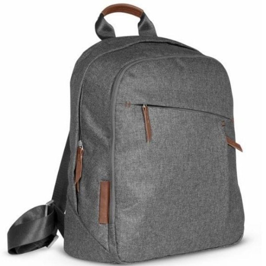 Shop Other Categories Uppababy Nappy Bags | Uppababy Changing Backpack Charcoal Melange ( ) Greyson