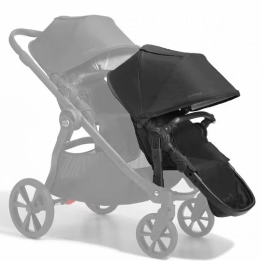 Prams & Strollers Baby Jogger Pram Second Seats | Baby Jogger Select 2 Premium Eco Second Seat ( ) Harbour Grey